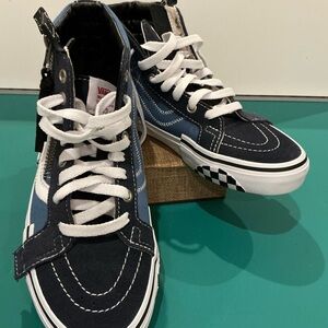Vans Sk8-Hi Reissue CAP Parisian Night/Navy Youth Size 4.5 (adult size)NWOB